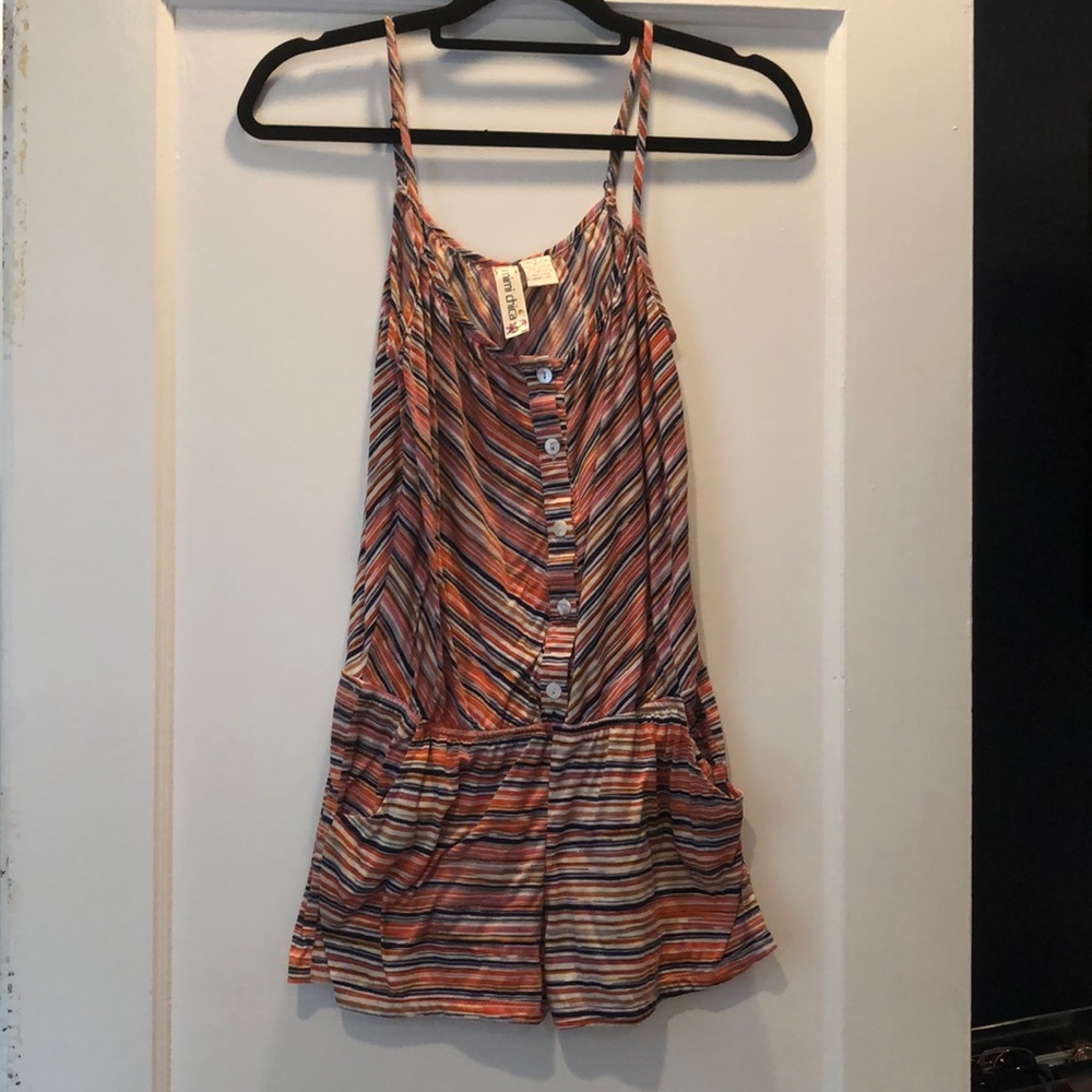 Summertime romper, perfect for a beach cover-up!